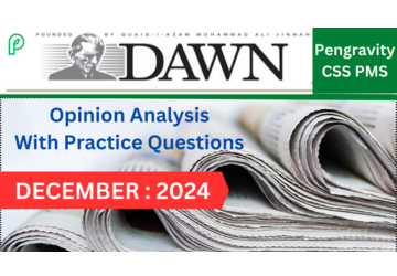 DAWN OPINION ANALYSIS: DECEMBER 2024